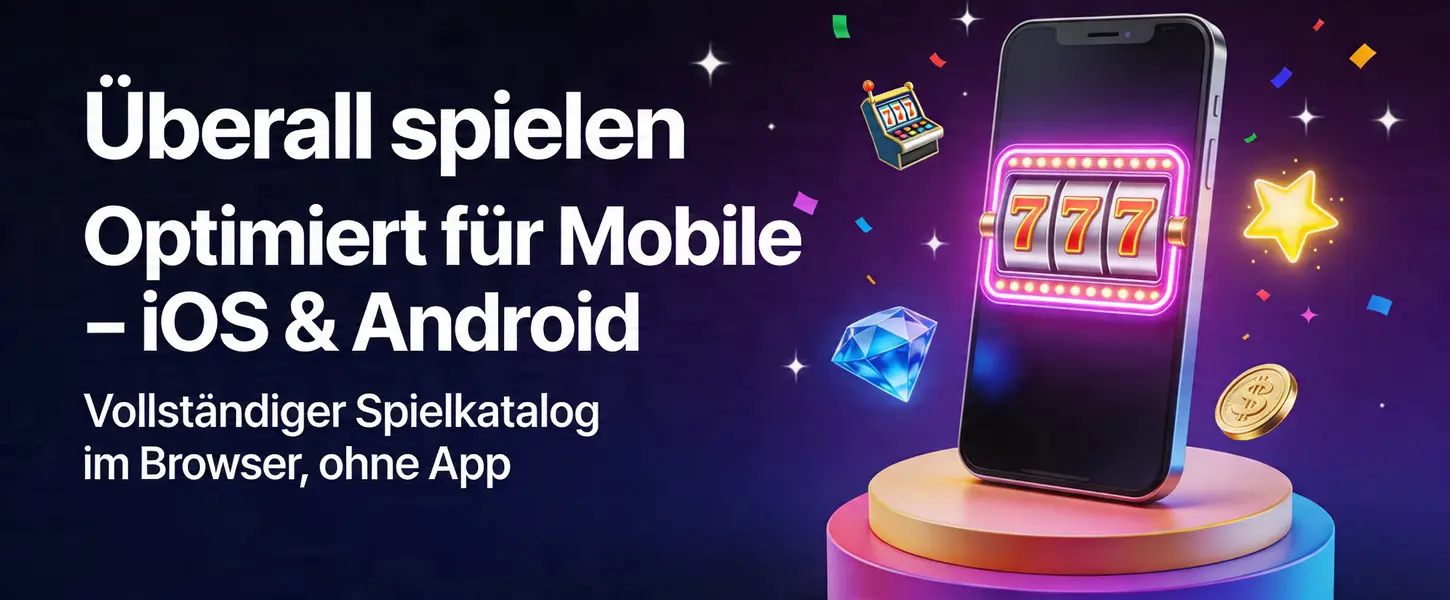 Instaspin Casino mobil spielen – optimiert für iOS und Android