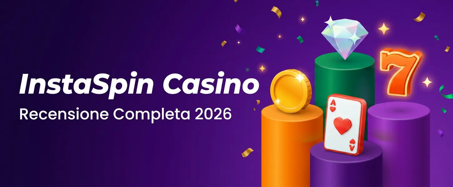 InstaSpin Casino: recensione completa bonus giochi e sicurezza 2026