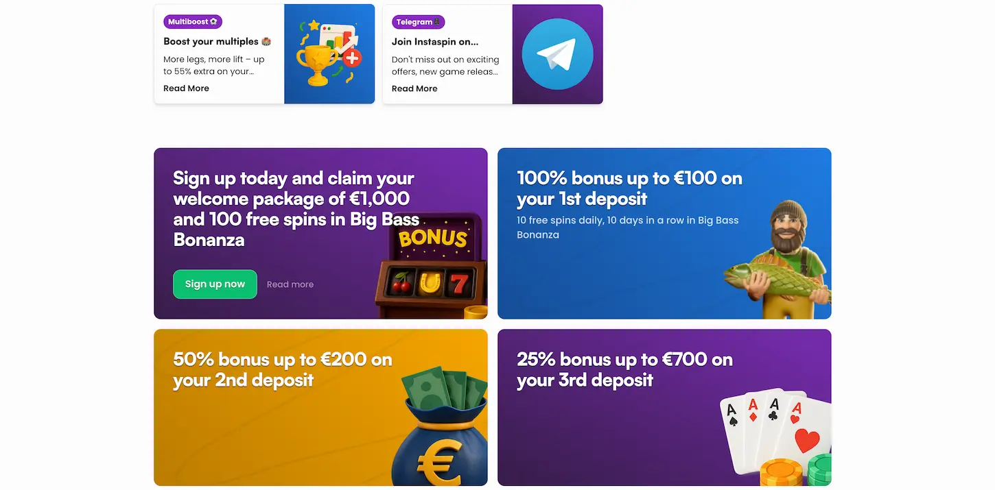 Instaspin Casino Ongoing Promotions – Bonuses, Free Spins and Special Offers